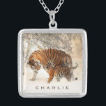collar de nombres personalizados de los tigres de<br><div class="desc">Ver mi tienda para más artículos de tigre.</div>