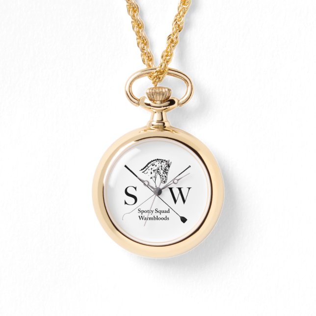 Collar de reloj con logo (Anverso)