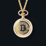 collar de reloj de bitcoin dorado<br><div class="desc">collar de reloj de bitcoin dorado</div>