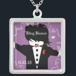 Collar del portador del anillo del Boda del pelo n<br><div class="desc"></div>