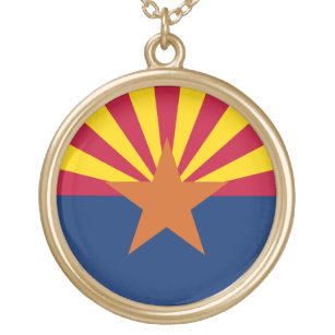 Collar Dorado Bandera de Arizona, Estados Unidos El Estado Del C