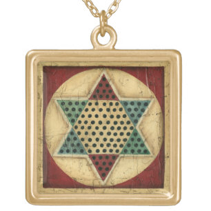 Collar Dorado Cartel chino vintage de Ethan Harper