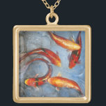 Collar Dorado Graceful Koi I<br><div class="desc">Animales</div>