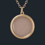 Collar Dorado Testigo (color sólido)<br><div class="desc">Testigo (color sólido)</div>