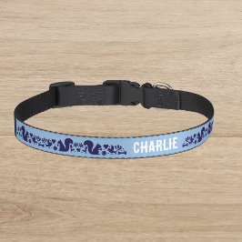 Collar Para Mascotas Cosas favoritas de perro azules