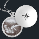 Collar personalizado del Sonogram<br><div class="desc">Cuando usted no está muy listo para decir el mundo pero todavía para querer guardar el "pequeño milagro minúsculo en la fabricación" cerca de su corazón todo el día. ….</div>