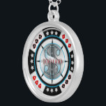 Collar Plateado $100.000.00 de juego de póquer Chip<br><div class="desc">$100.000.00 de juego de póquer Chip</div>