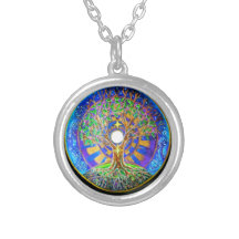 Árbol de luna llena de Pendant LIfe Mandala.