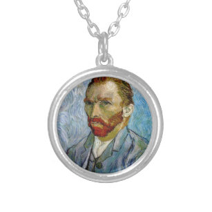 Collar Plateado Autoretrato Van Gogh