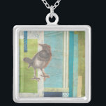 Collar Plateado Avian Scrapbook I<br><div class="desc">Animales</div>
