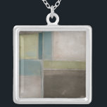 Collar Plateado Blues en el atardecer II<br><div class="desc">Decoración del hogar</div>
