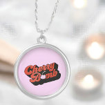 Collar Plateado Bomba de cereal<br><div class="desc">🖤</div>