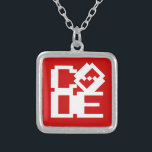 COLLAR PLATEADO CÓDIGO<br><div class="desc">LOVE CODE Globe Trotters se especializa en imágenes idiosincrásicas de todo el mundo. Aquí encontrará tarjetas de felicitación únicas, postales, Posters, Mousepads y más.</div>