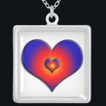 COLLAR PLATEADO COLORIDOS COLORES<br><div class="desc">Corazones coloridos y vibrantes</div>