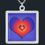 COLLAR PLATEADO COLORIDOS COLORES<br><div class="desc">Corazones coloridos y vibrantes</div>