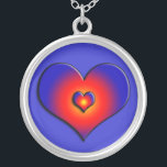 COLLAR PLATEADO COLORIDOS COLORES<br><div class="desc">Corazones coloridos y vibrantes</div>