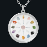 Collar Plateado *~* Curando la energía de la rejilla de cristal de<br><div class="desc">JOYA CON INTENCIÓN (R) - Joyas con un Enérgico Mejoramiento. Como sanador profesional de la energía espiritual a distancia desde 2001, he aprendido, desarrollado y utilizado el poder de la intención de sanar la energía. Toda mi JOYA CON INTENCIÓN (R) lleva la energía curativa de la manifestación positiva. Esta JOYA...</div>