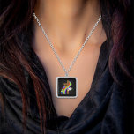 Collar Plateado Cursillo de arco iris de DeColores con cruz y paz<br><div class="desc">DeColores es una canción folclórica tradicional española, ampliamente usada como canción en el Movimiento de Cursillo Católico Romano. El arcoiris colorido es un símbolo de ese movimiento. El diseño presenta una cruz envuelta en un arcoiris con una paloma de la Paz. Qué hermoso regalo de fe para ti, un amigo...</div>