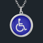 Collar Plateado Discapacitado<br><div class="desc">Discapacitados,  discapacitados,  discapacitados,  discapacitados</div>