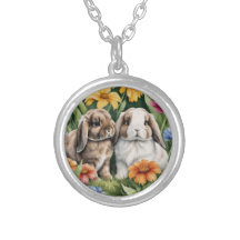 Dos conejos pequeños conejitos