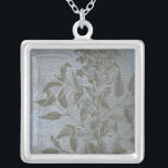 Collar Plateado Fleur de Bleu I<br><div class="desc">Floral</div>