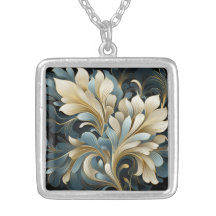 Flor plateada