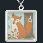 Collar Plateado Forest Whimsy IV<br><div class="desc">Animales</div>