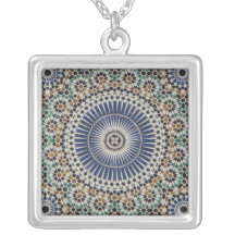 Foto de hermosa mosaico marroquí