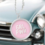 COLLAR PLATEADO GRL PWR<br><div class="desc">GRL PWR</div>