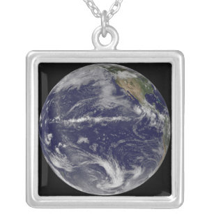 Collar Plateado Imagen satelital de la Tierra