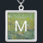 Collar Plateado Inicial | Campo opulento II<br><div class="desc">Decoración del hogar</div>