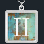 Collar Plateado Inicial | Deja Blue<br><div class="desc">Decoración del hogar</div>
