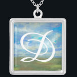 Collar Plateado Inicial | Día brillante II<br><div class="desc">Decoración del hogar</div>