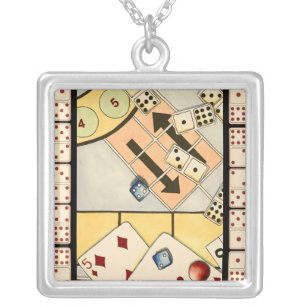 Collar Plateado Jumble surtido de juegos de oportunidad