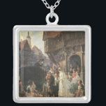 Collar Plateado La novia, siglo XIX<br><div class="desc">La novia,  siglo XIX el | por la ubicación del arte de Conrado Beckmann el |: Galería de José Mensing,  Hamm-Rhynern,  número de colección alemán de la imagen del artista el | de Alemania el |: BAL32444</div>