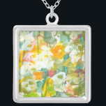 Collar Plateado La primavera tiene Sprung II<br><div class="desc">Floral</div>