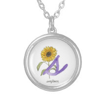 Letra "S" flor acuosa inicial