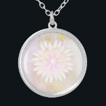 Collar Plateado *~* Mandala Dahlia Pastel Lavender Peach AP2<br><div class="desc">ROUND MANDALA DAHLIA NECKLACE. JOYA CON INTENCIÓN (R) - Joyas con un Enérgico Mejoramiento. (Buscar en AP2 un diseño similar). Como sanador profesional de la energía espiritual a distancia desde 2001, he aprendido, desarrollado y utilizado el poder de la intención de sanar la energía. Toda mi JOYA CON INTENCIÓN (R)...</div>