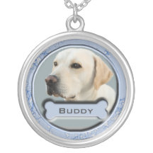 Mascota Memorial Charm Necklace para perros