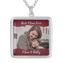 Mejor Mamá del Mundo Moderno Foto Personalizada Dí