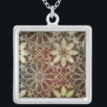 Collar Plateado Mosaicos místicos II<br><div class="desc">Decoración del hogar</div>