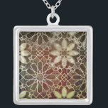 Collar Plateado Mosaicos místicos II<br><div class="desc">Estampados</div>