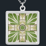 Collar Plateado Moto de la palma no embellecida I<br><div class="desc">Decoración del hogar</div>