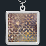 Collar Plateado Mystic Tiles I<br><div class="desc">Decoración del hogar</div>