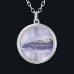 Collar Plateado *~* Pastel Geode Agate Purpurina de plata Glam AP4<br><div class="desc">(buscar artículos similares en AP40 ) SILVER NECKLACE / PENDANT - Siéntase libre de transferir a otros productos. Modernamente mejorado y popular Agate Pastel Agate Purple, Lavender , Powder Blue y varios matices de Purpurina plateado y Parques Celestes cósmicos como los flashes opales de piedra. Este diseño puede describirse como...</div>