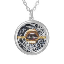 Patrón salvaje Oro labios Regalo Decoración Bellez