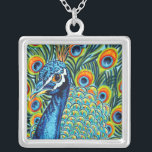 Collar Plateado Peacock I<br><div class="desc">Animales</div>