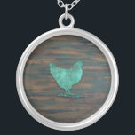 Collar Plateado Pollo rústico (trullo)<br><div class="desc">Pollo rústico (trullo)</div>