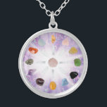 Collar Plateado *~* Rejilla de cristal de energía de ráfaga de luz<br><div class="desc">JEWELRY CON INTENCIÓN (R) Como sanador profesional de energía espiritual a distancia desde 2001, he aprendido, desarrollado y utilizado el poder de la intención de curación de energía. Toda mi JOYA CON INTENCIÓN (R) lleva la energía curativa de la manifestación positiva. Este collar de AMOR de la energía de curación...</div>
