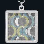 Collar Plateado Repetición geométrica I<br><div class="desc">Estampados</div>